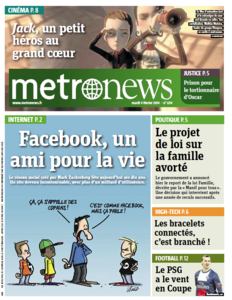 Metro [France -  Par | Lil |Bor | Rhô | Pro | Côt | Nan | Ren | Gra | Tou | Lan], 04. February 2014