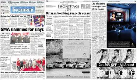 Philippine Daily Inquirer – December 11, 2007