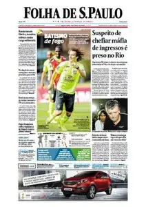 Folha de São Paulo - 8  de julho de 2014 - Terça