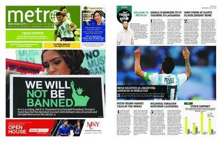 Metro New York – June 27, 2018