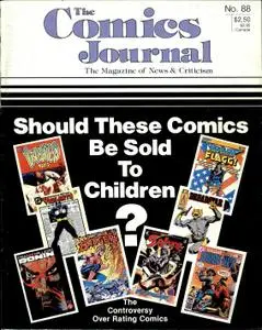 Comics Journal 088 1984-01 Rating Comics W