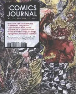 Comics Journal 293 2008-11 S Clay Wilson, Alex Robinson, CCS gallery W