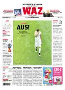 WAZ Westdeutsche Allgemeine Zeitung Essen-Steele/Kray - 28. Juni 2018