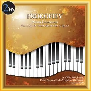 Kun Woo Paik - Prokofiev: Piano Concertos Nos. 1, 3 & 4 (2000/2014) [Official Digital Download]