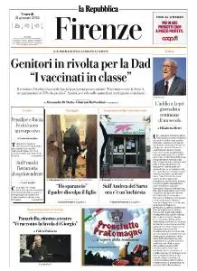 la Repubblica Firenze - 21 Gennaio 2022