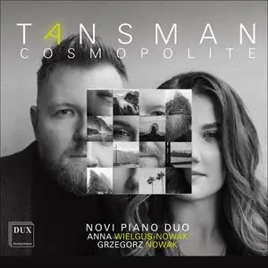 Novi Piano Duo - Tansman: Cosmopolite (2024) [Official Digital Download 24/96]