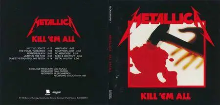 Metallica - Kill 'Em All (1983) [2016, 5CD + DVD]