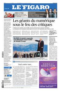 Le Figaro du Jeudi 3 Janvier 2019