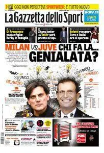 La Gazzetta dello Sport con edizioni locali - 28 Ottobre 2017
