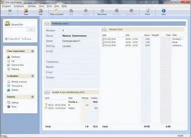 Softwarenetz Time Registration v1.11 Multilingual 