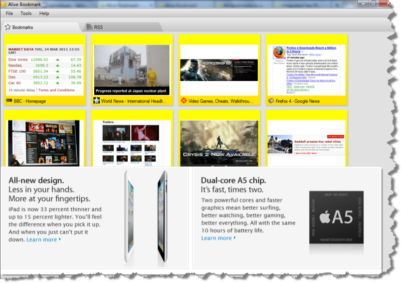 Alive Bookmark 2.0.0