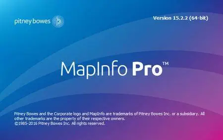 Pitney Bowes MapInfo Pro v15.2.2 Build 311 (x64)
