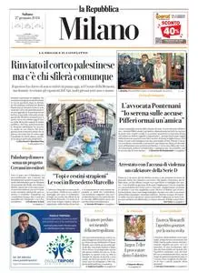 la Repubblica Milano - 27 Gennaio 2024