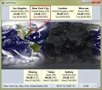 DeskSoft EarthTime 4.2.1