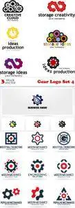 Vectors - Gear Logo Set 4