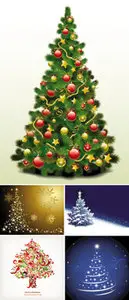 Christmas Trees Vector