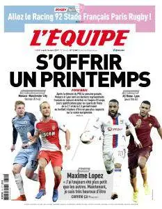 L'equipe du Mardi 14 Mars 2017