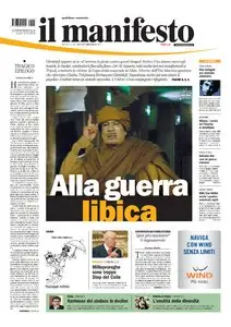 IL MANIFESTO DEL 23 FEBBRAIO 2011