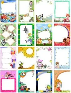 frame - the collection of the children's frames 1
