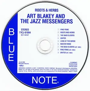 Art Blakey and The Jazz Messengers - Roots & Herbs (1961) {Blue Note Japan SHM-CD TYCJ-81094 rel 2014} (24-192 remaster)