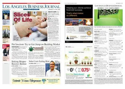 Los Angeles Business Journal – September 12, 2016