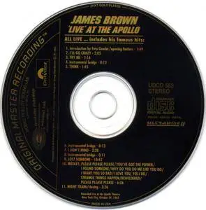 James Brown - Live at The Apollo (1962) [MFSL, UDCD 583] Re-up