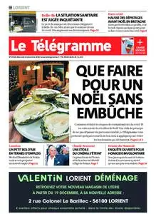 Le Télégramme Lorient – 23 décembre 2020