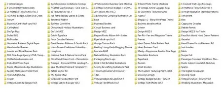 Creative Market Big Bundle II