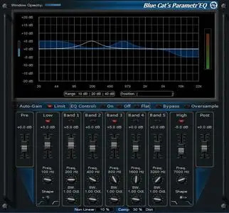 Blue Cat Audio Blue Cats ParametrEQ v3.52 WiN / OSX