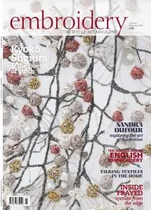 Embroidery Magazine - January-February 2014
