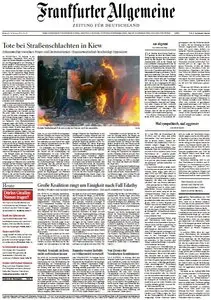 Frankfurter Allgemeine Zeitung vom Mittwoch, 19. Februar 2014