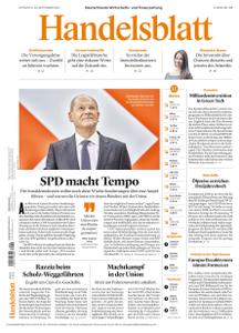 Handelsblatt - 29 Septmber 2021