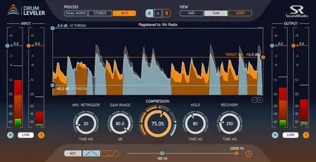 Sound Radix Drum Leveler 1.1.1 (Win/Mac)