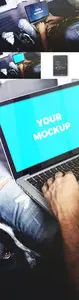 Macbook Pro PSD Mock-Up Template