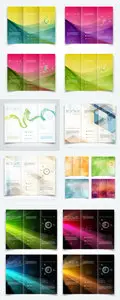 Abstract Brochure Design Vector
