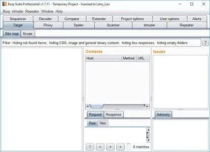 Burp Suite Professional 1.7.11