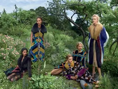 Playing It Cool by Annie Leibovitz for Vоgue US September 2014