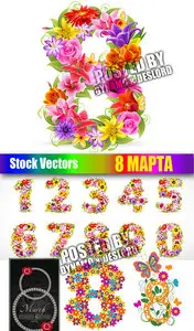 Stock Vectors - 8 March vol.4