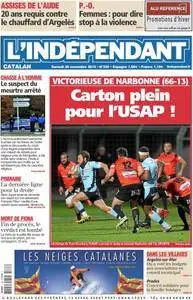 L'Indépendant du Samedi 26 Novembre 2016