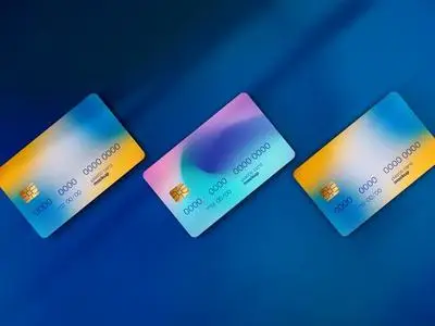 Plastic Card Mockup or Gift Card 537633628