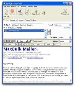 Maxprog MaxBulk Mailer Pro v6.8