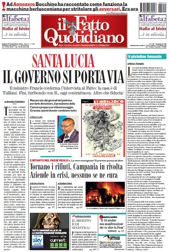 Il Fatto Quotidiano (25-09-10)