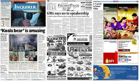 Philippine Daily Inquirer – May 20, 2010