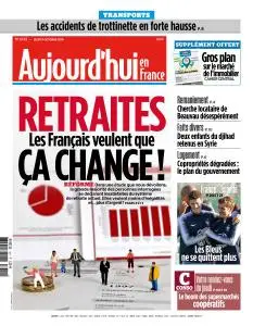 Aujourd'hui en France du Jeudi 11 Octobre 2018