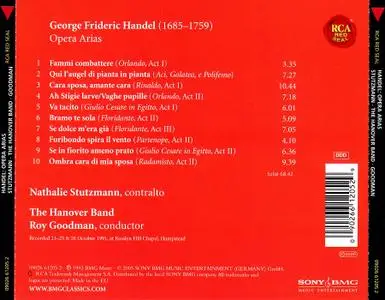 Nathalie Stutzmann, Roy Goodman, The Hanover Band - Handel: Opera Arias (2005)