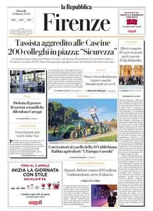la Repubblica Firenze - 1 Febbraio 2024