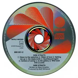 Dire Straits - Dire Straits (1978) (Vertigo, 800 051-2) RESTORED