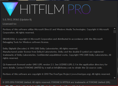 FXhome HitFilm Pro 2017 v5.0.7012.39363 (x64)