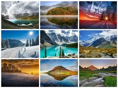 200 Beautiful Landscapes HD Wallpapers (Set 59)
