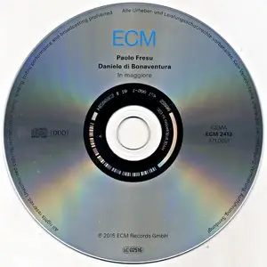 Paolo Fresu, Daniele di Bonaventura - In Maggiore (2015) {ECM}